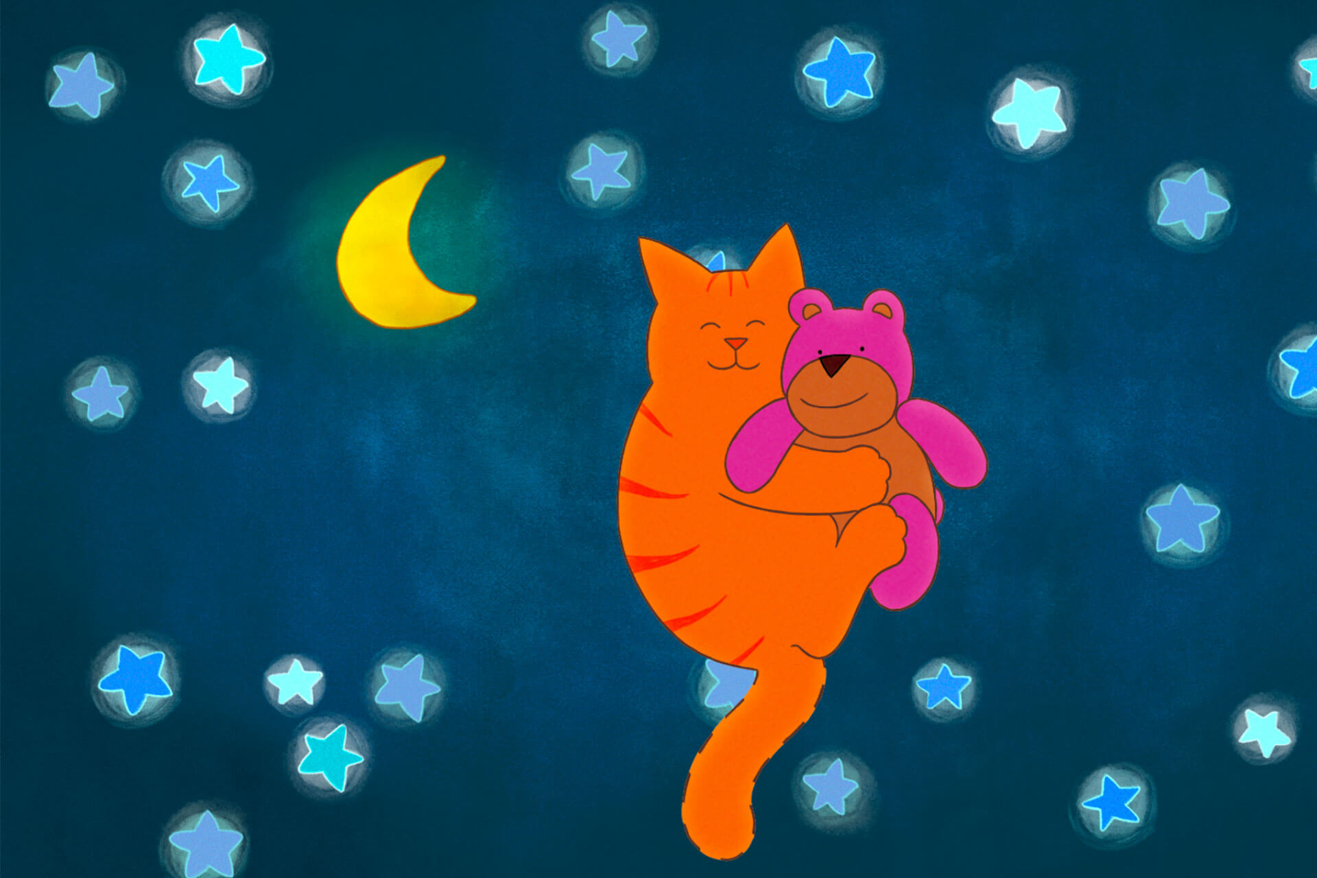 Tom le chat À la recherche du doudou perdu