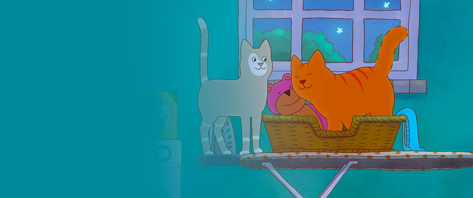 Tom le chat À la recherche du doudou perdu